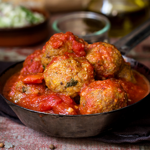 Vege Loaded Meatballs